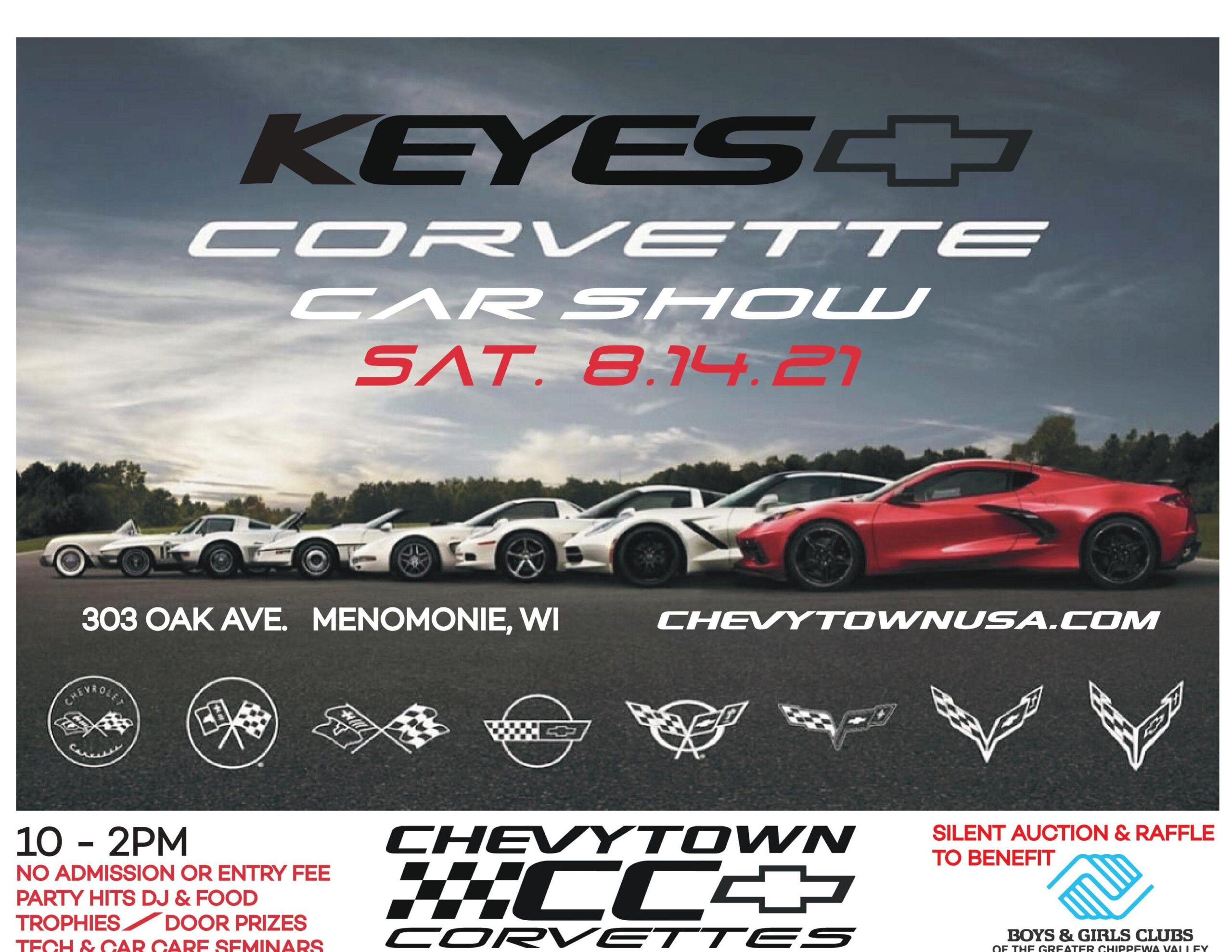Keyes 4th Annual Corvette Car Show Explore Menomonie