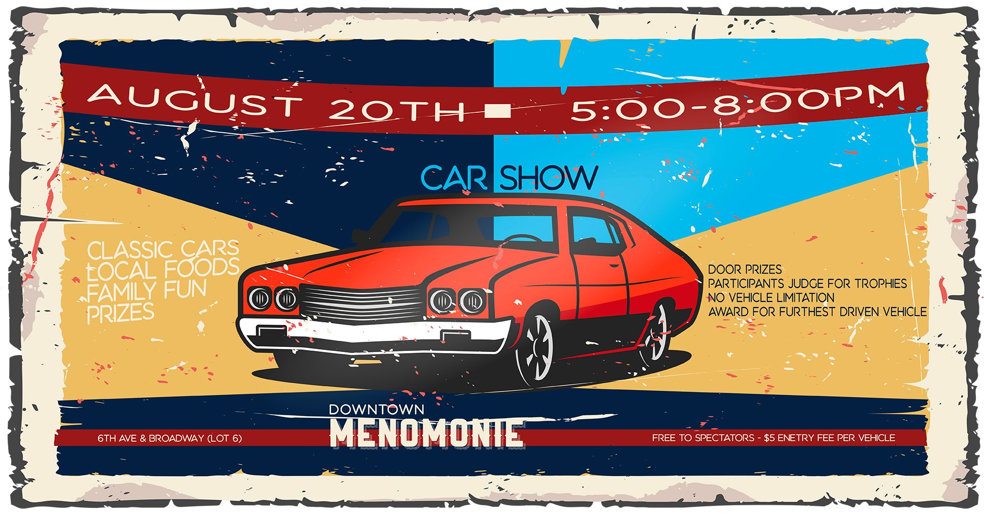 Downtown Car Show Explore Menomonie