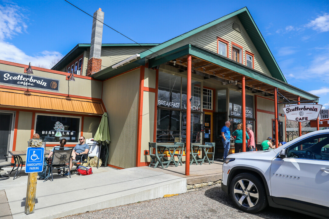 Scatterbrain Cafe Exterior